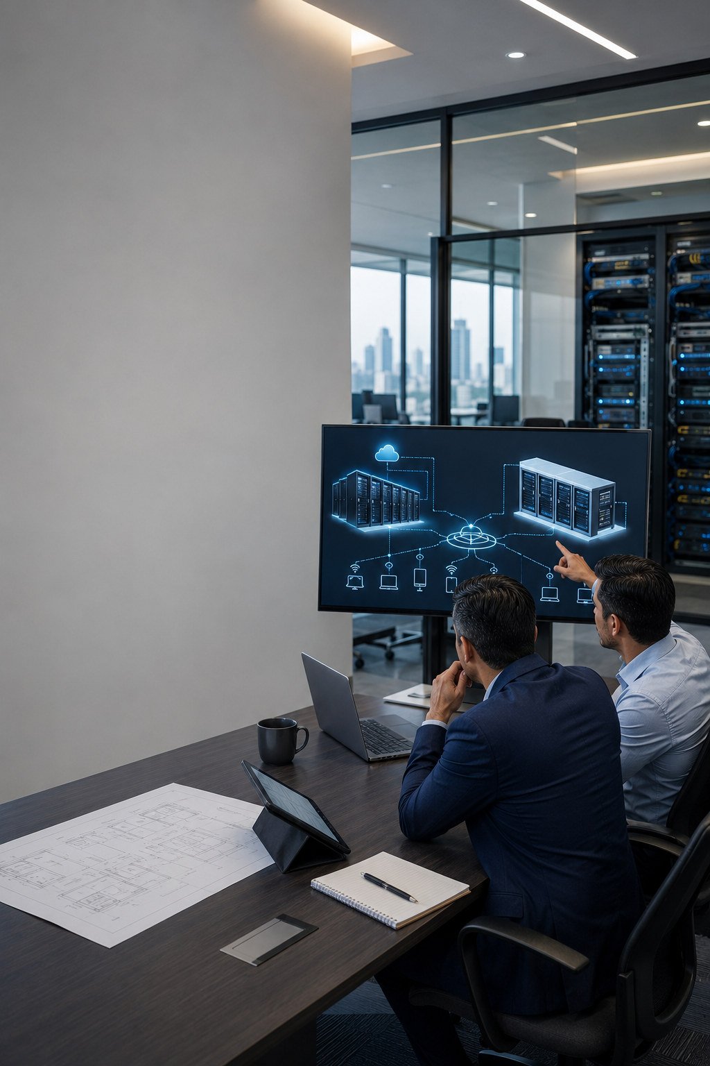 Comparativa de data center vs infraestructura on-premise para empresas